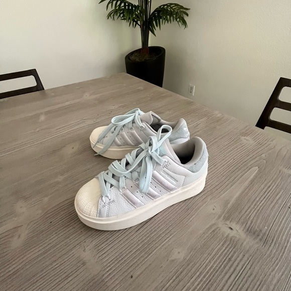 FINAL SALE-ADIDAS ORIGINALS- Superstar Bonega Sneakers- Size 5.5 - Picture 8 of 10